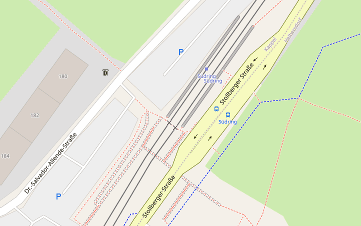 Haltestelle "Am Südring"